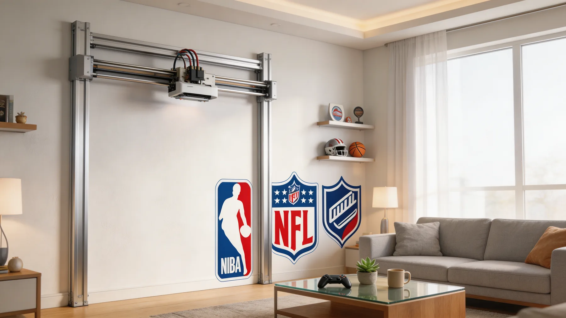 Homes wall print